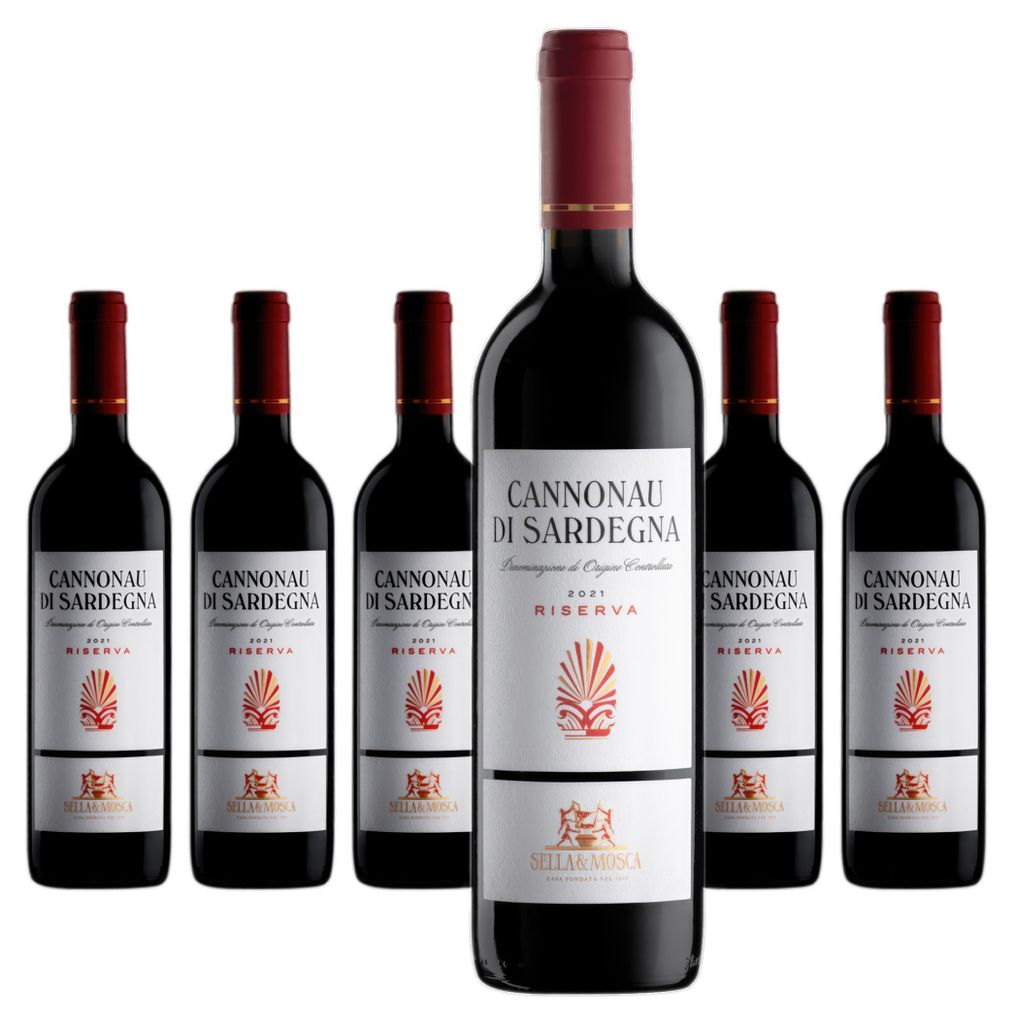 6 x Sella & Mosca Cannonau Riserva DOC Riserva Produktbild 