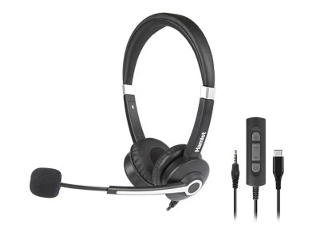 Casque USB-C Hamlet HHEADM-CJS : fini les bruits de bureau lors d'appels