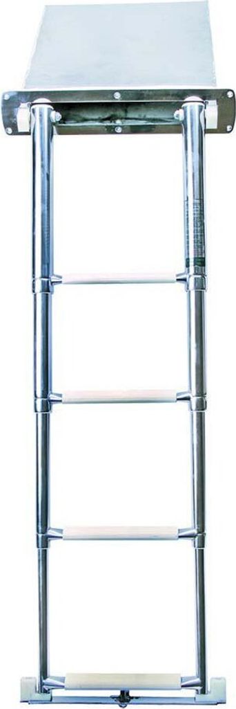 Oem Marine Edelstahl Leiter 3030383 3 Stufen Durchsichtig Durchsichtig One Size