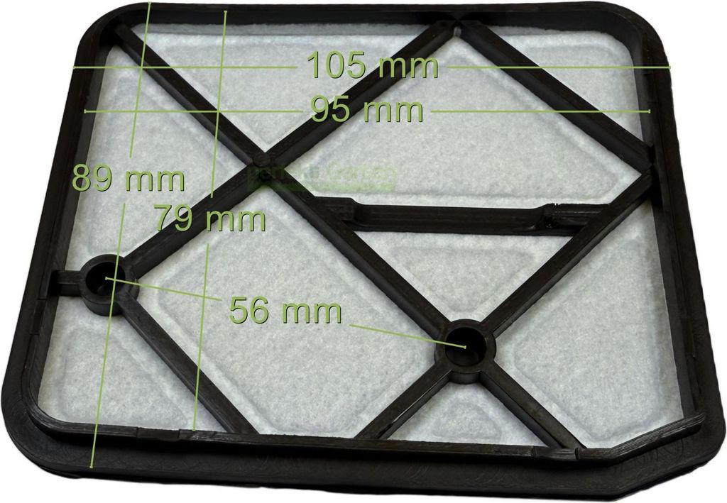 Luftfilter für Oleomac Sparta 37 38 42 44 370 380 440 S/T 61200025AR Motorsense