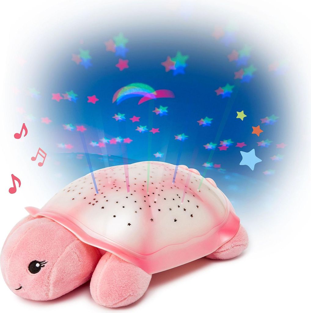 CloudB veilleuse "Twinkling Twilight Turtle", Rose Image du produit 