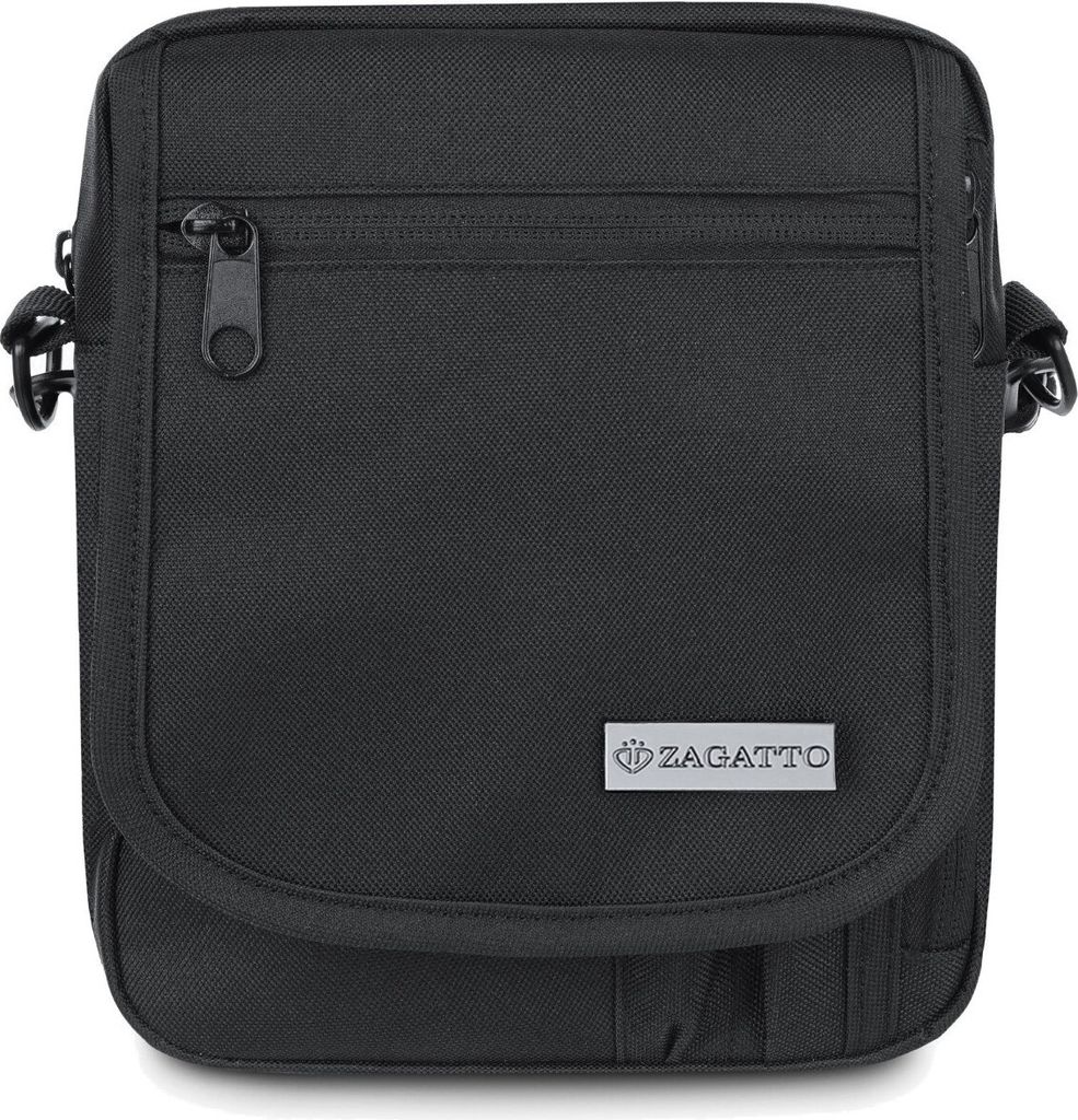 Zagatto Schwarzes Säckchen Umhängetasche ZG707 Taschen Produktbild 