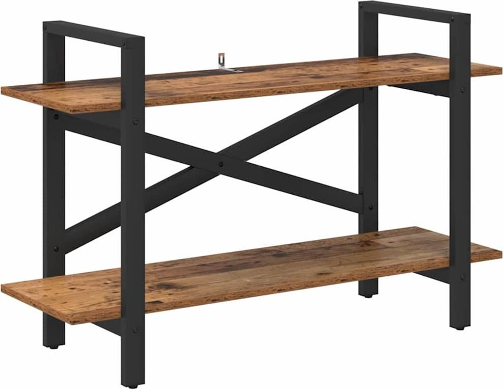 Bücherregal Altholz 100 x 33,5 x 64 cm Holzwerkstoff