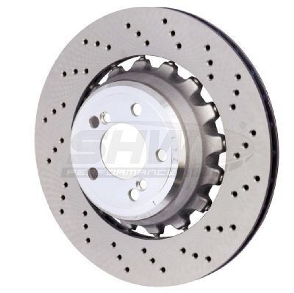 SHW Performance Bremsscheibe Hinten Rechts für BMW X5 (F15, F85) 385mm BRR48504
