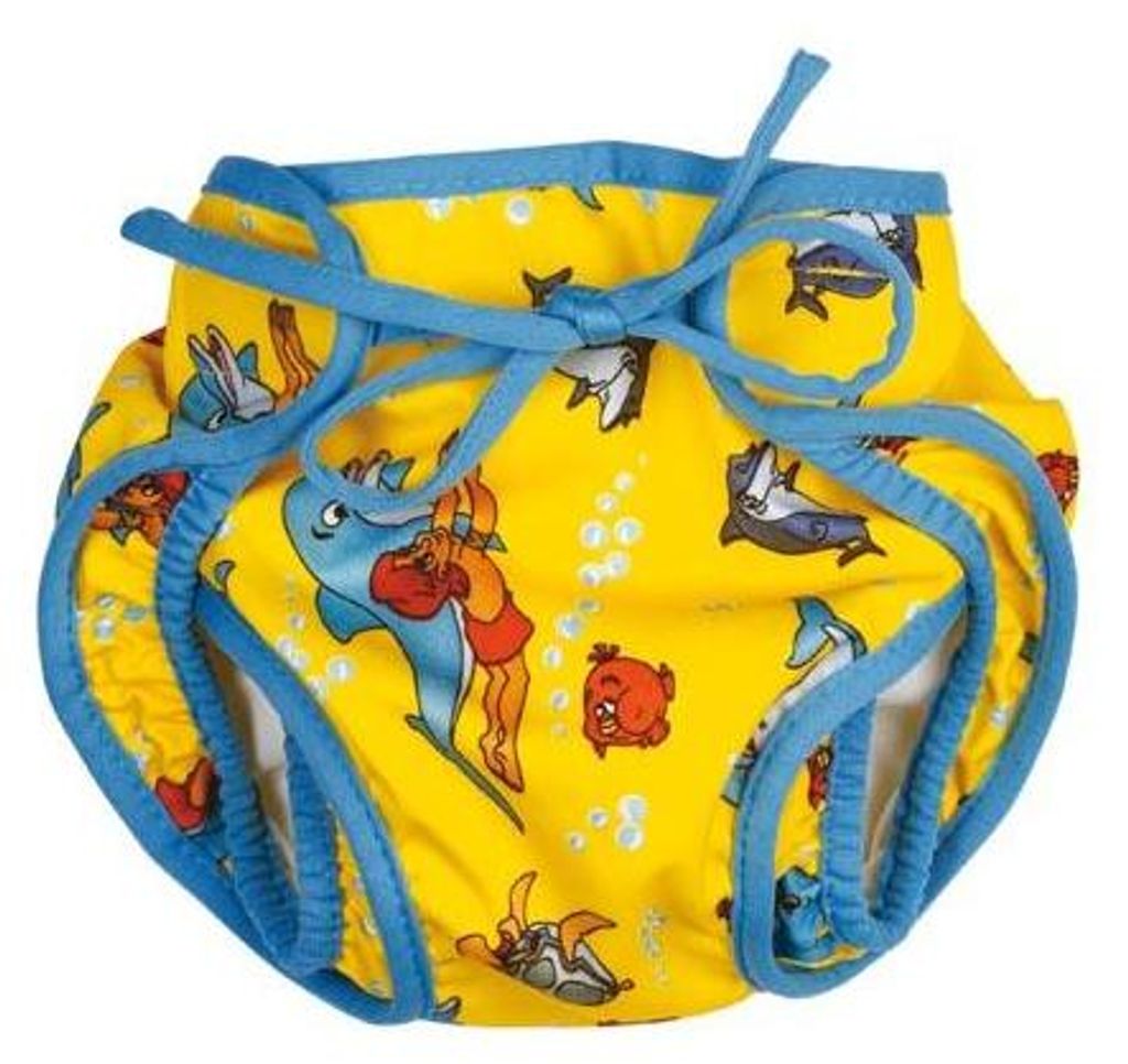 Beco Baby Schwimmwindel Windelform Dophin Motiv Yeow