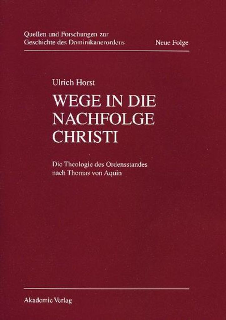 Wege in die Nachfolge Christi