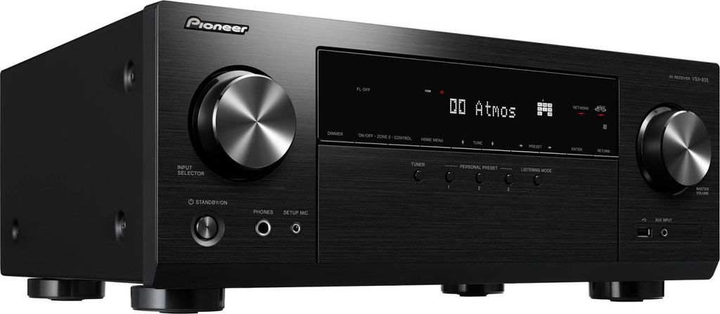 Pioneer VSX-935M2, 80 W, 7.2 kan., Surround, 165 W, Zdjęcie produktu 