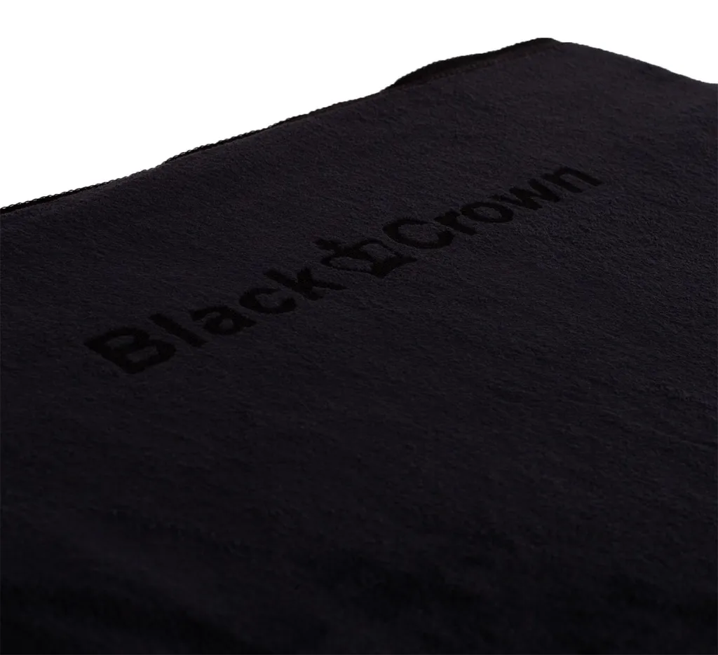 Serviette de Toilette Noire Sweet Black Crown : Adieu l'Humidité Tenace