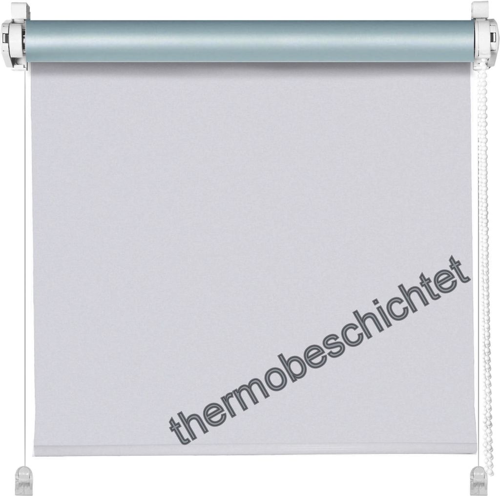 Klemmfix Thermorollo hellgrau (BxH 100x150cm)