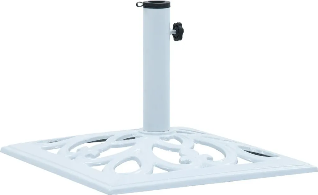 Acquista Base Ombrellone in Ghisa Bianca 12 kg - Durata Garantita