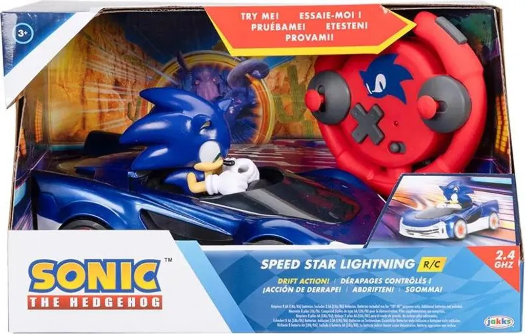 Sonic the Hedgehog Jakks Pacific Véhicule de Drift Télécommandé RC - 4