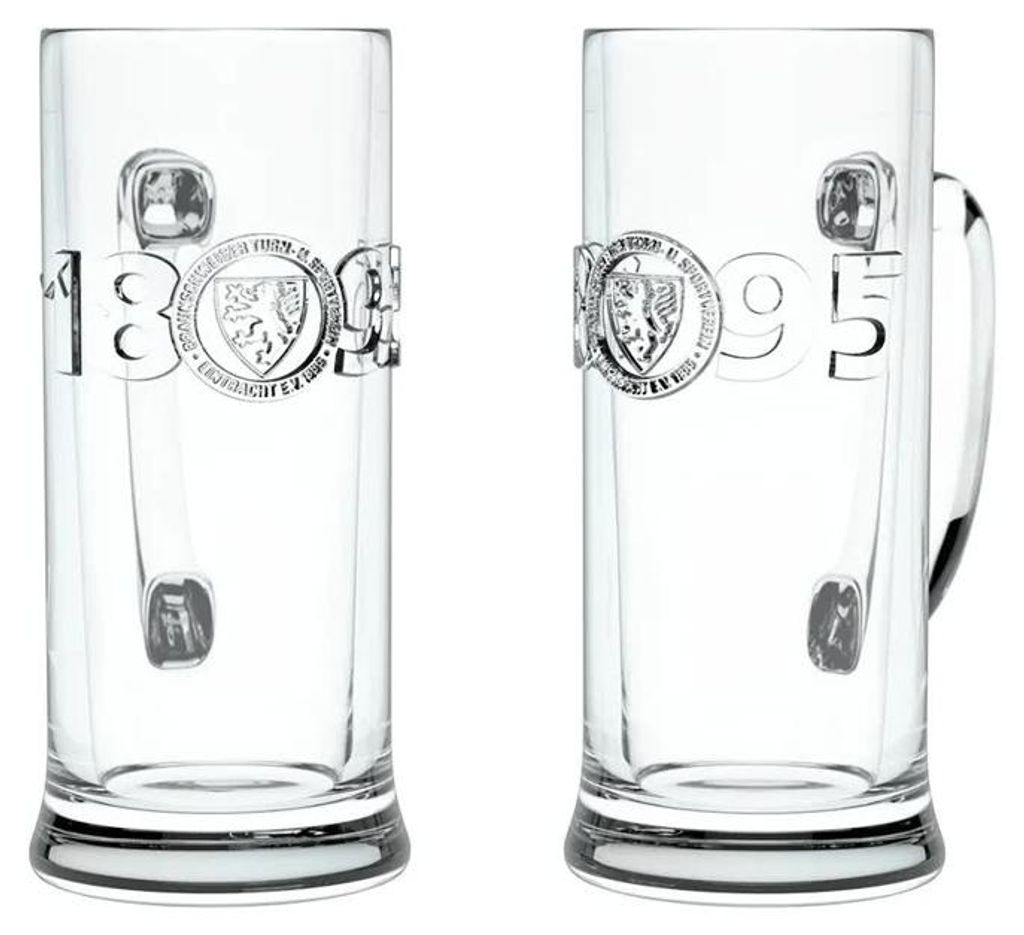 Eintracht Braunschweig Bierkrug Denver Glas Produktbild 