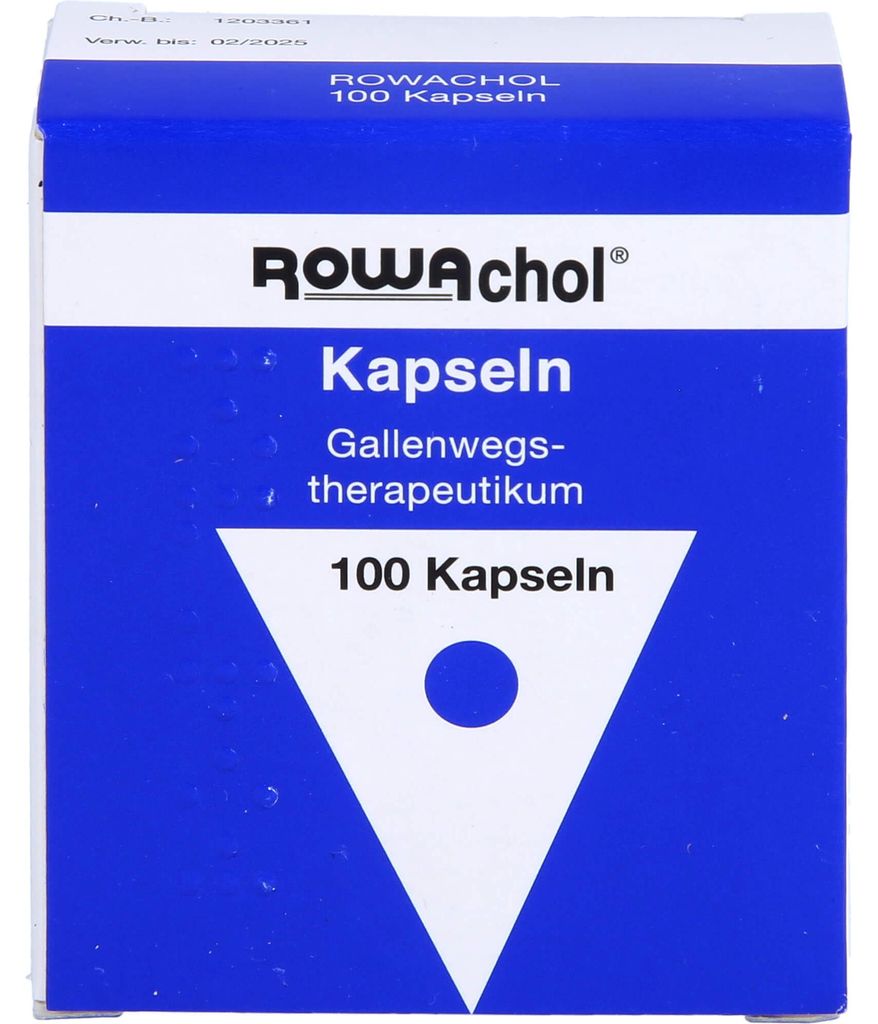 ROWAchol capsule Terapeutico delle vie biliari, 100 capsule Immagine del prodotto 