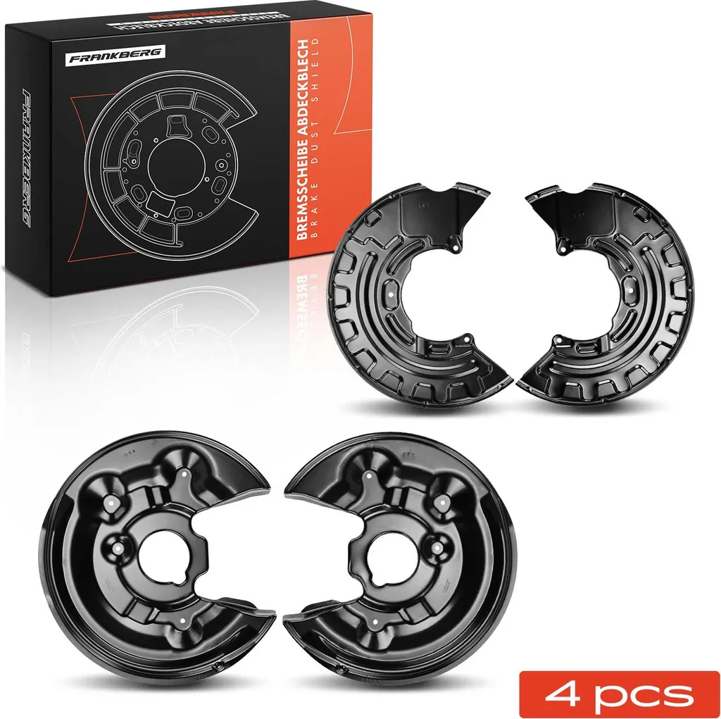 Tôle de Frein en Acier Renforcé pour Audi A3 8P1 2.0L - Set de 4 PCS