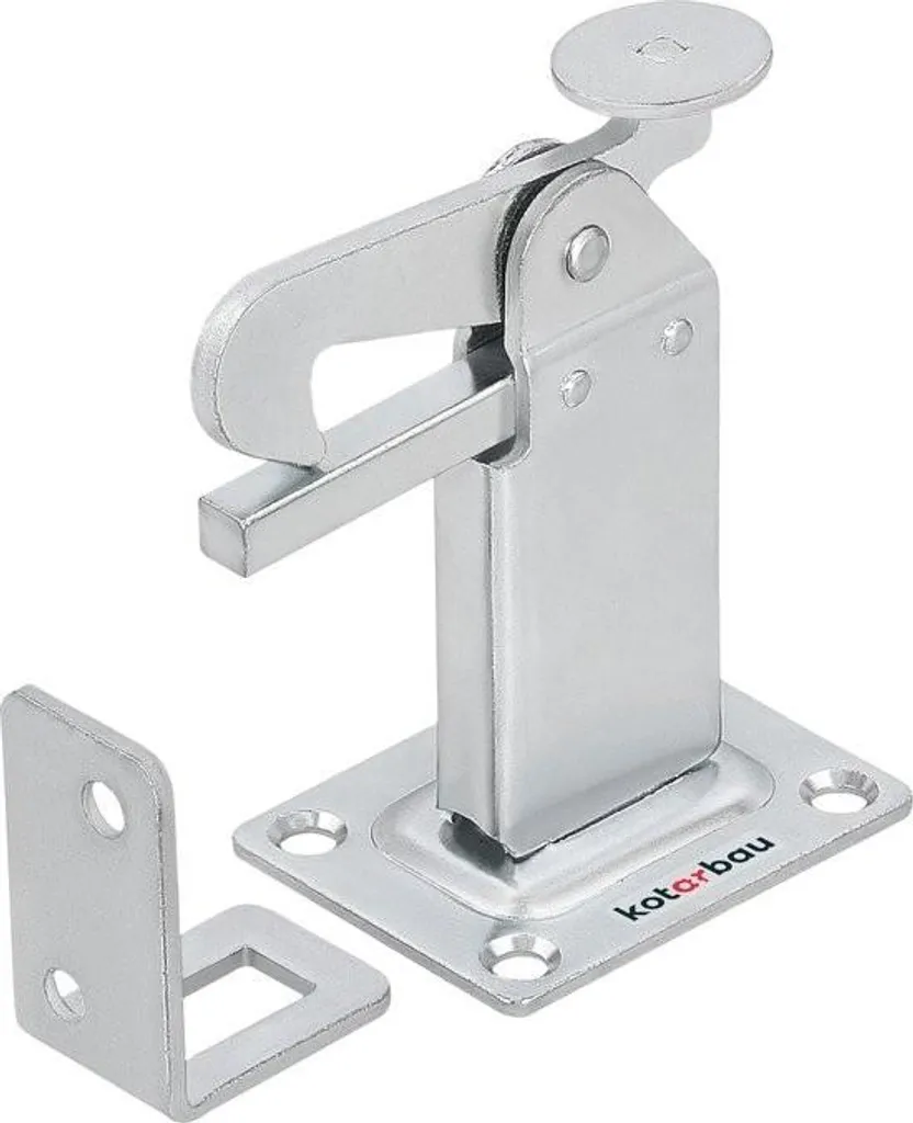 Butée de porte extérieure 97 mm pour sécuriser les portails au vent