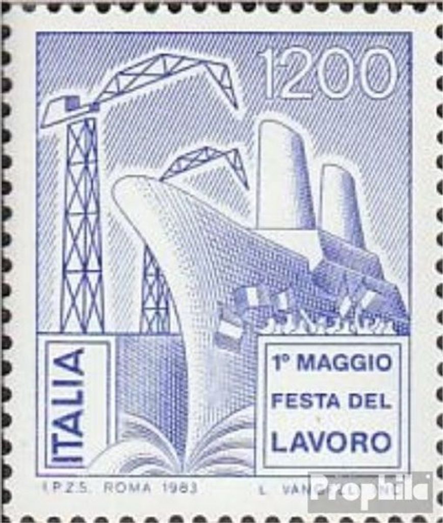 Briefmarken Italien 1983 Mi 1838 (kompl.Ausg.) postfrisch Tag der Arbeit