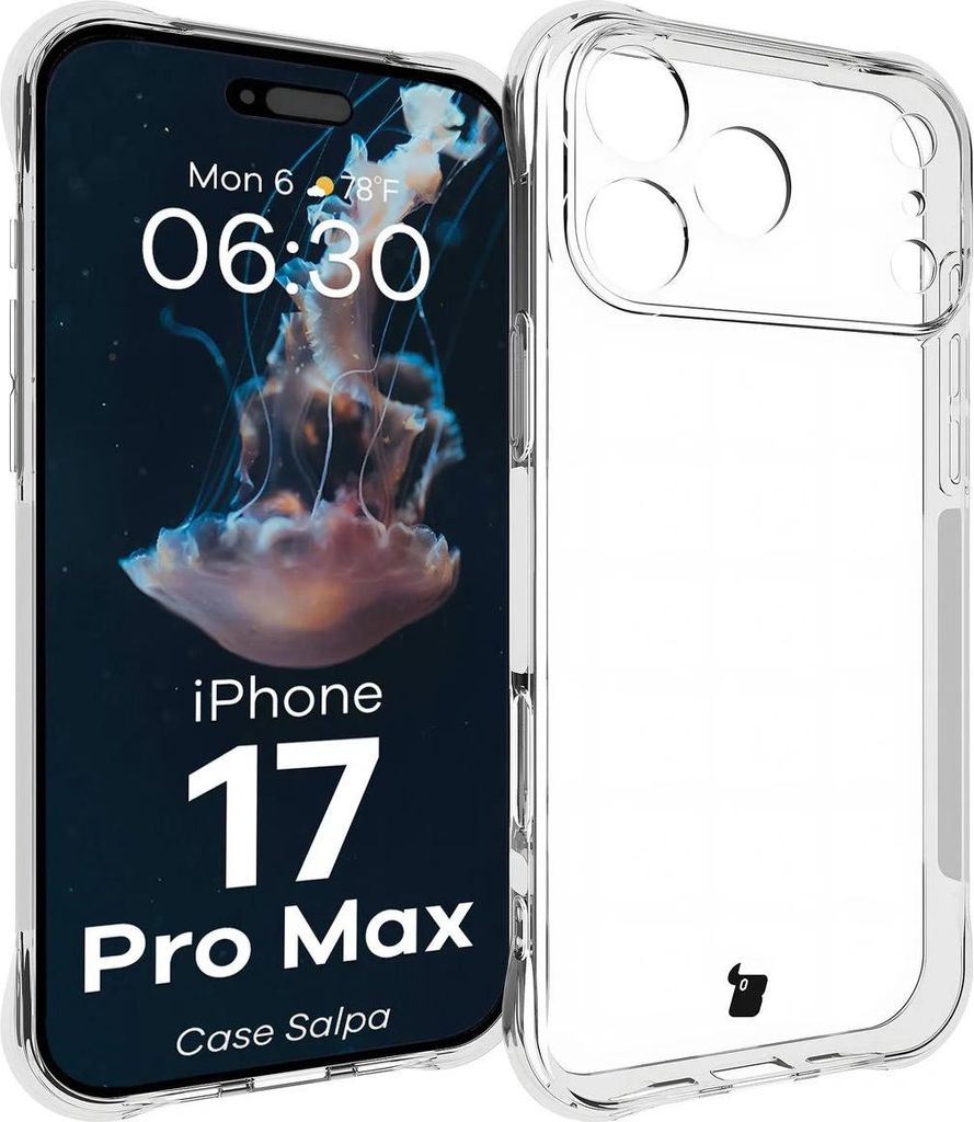 Flexible Handyhülle für iPhone 17 Pro Max, Bizon Case Produktbild 