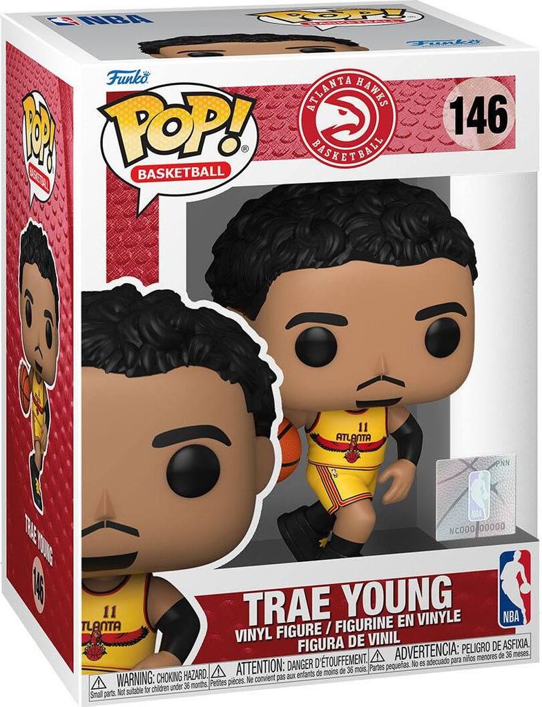 NBA Atlanta Hawks - Trae Young 146 - Funko Pop! - Vinyl Figur