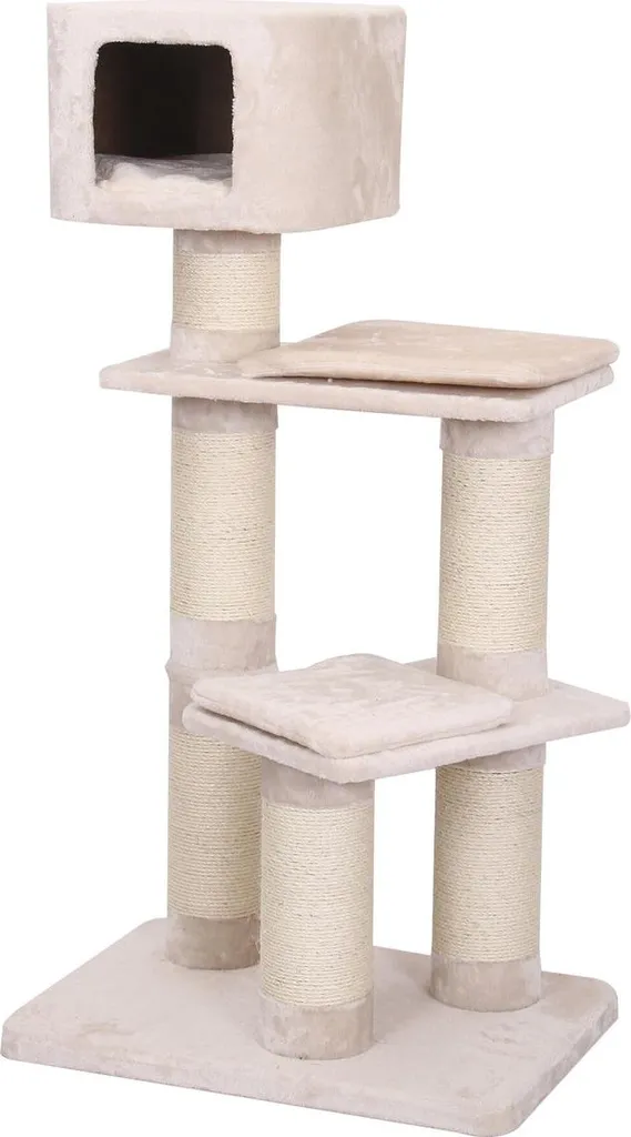 Arbre à chat Crawford stable : fini les griffes sur votre canapé !