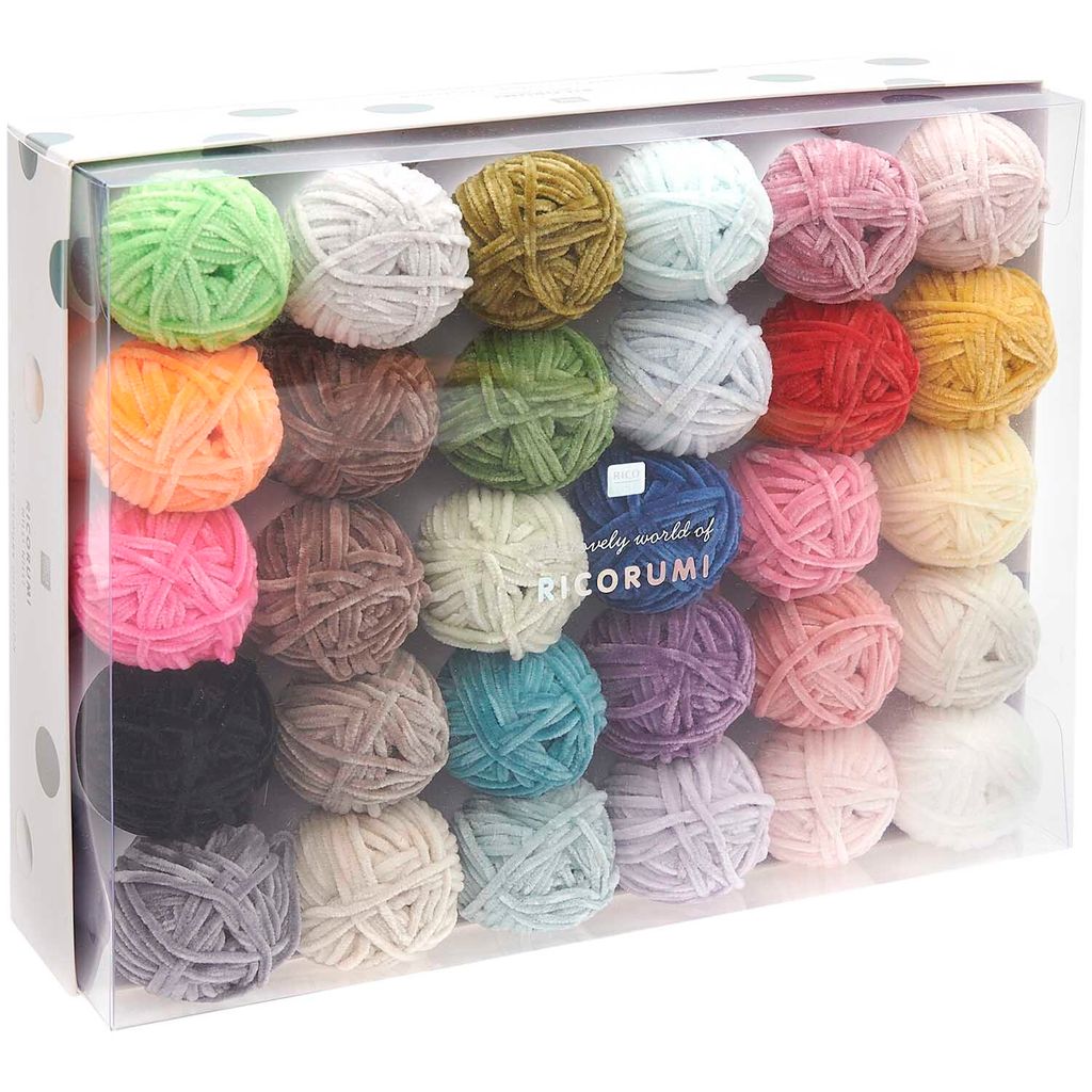 Ricorumi Set 30er "Nilli Nilli", Farben: 001-030