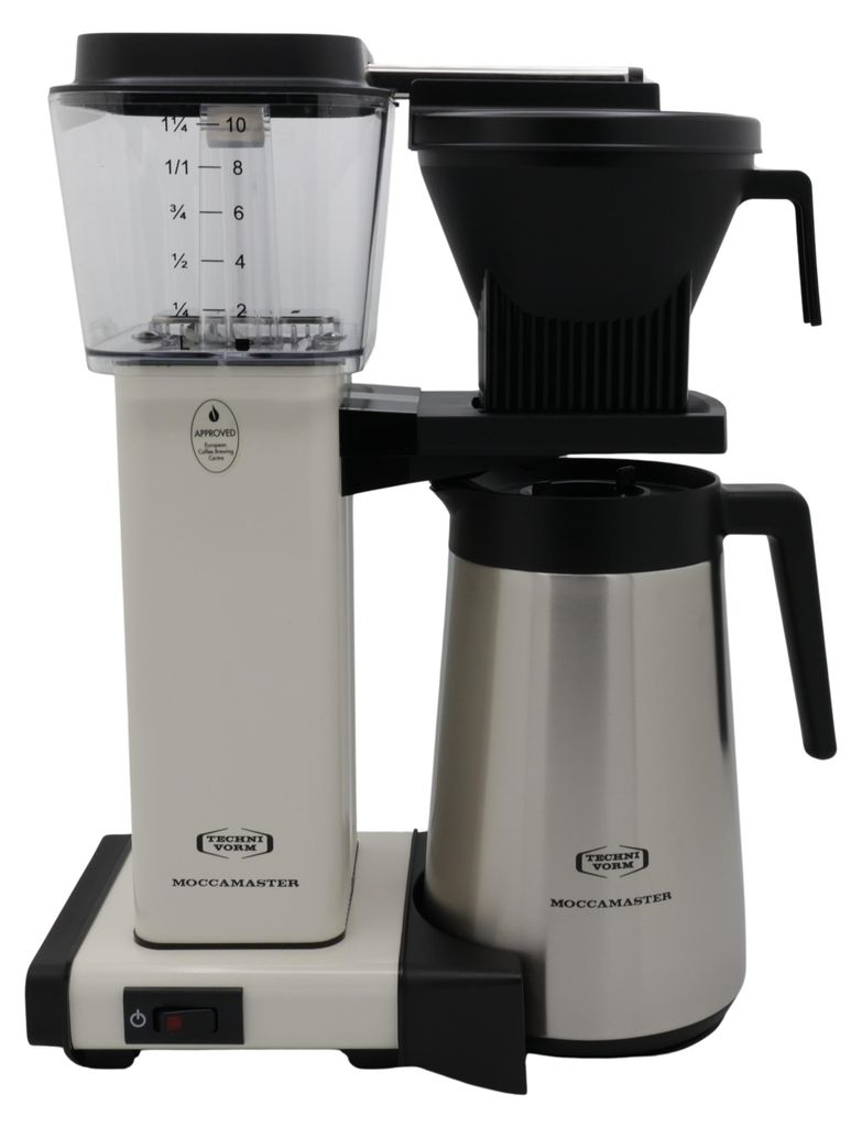 Moccamaster 79404 KBGT, Filterkaffeemaschine, Weiß, 1.25 Liter