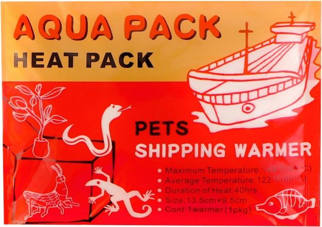 Aqua Heat Pack 40H 'Gold' - Riscaldatore manuale e per il Immagine del prodotto 