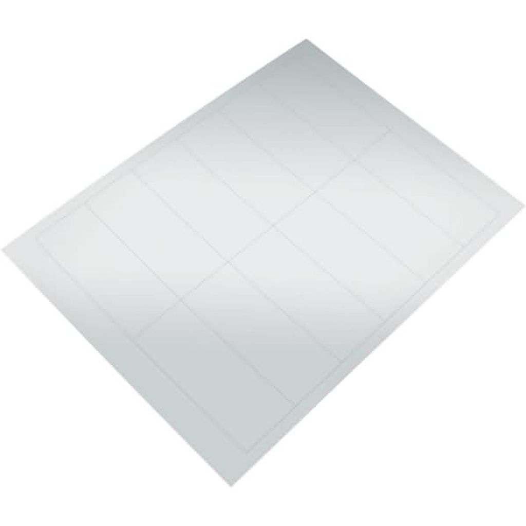 Universal Etiketten PC beschriftbar 97x42,3mm VE=1200 Stück,weiß