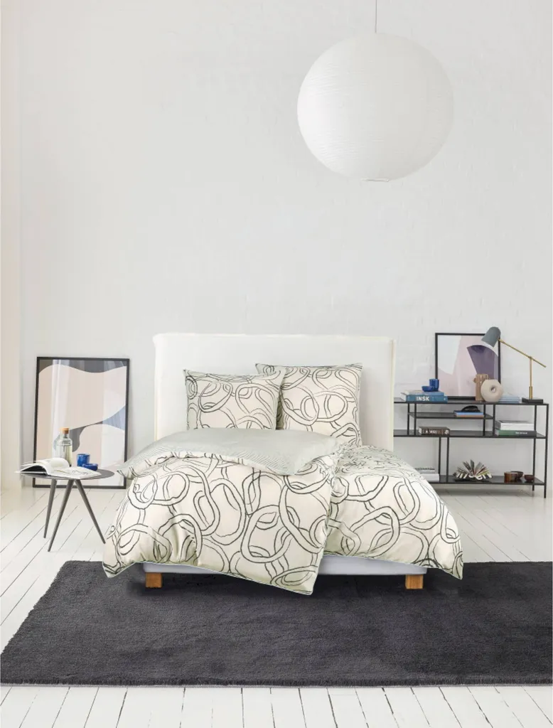 ESPRIT Gabin Set di biancheria da letto Colore beige Misure 155x220+80x80 - 2