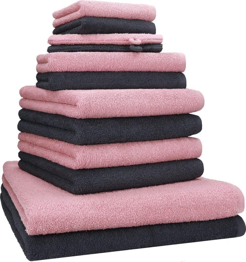 Betz 12-tlg. Handtuch-Set BERLIN 2 Liegetücher 4 Handtücher Produktbild 