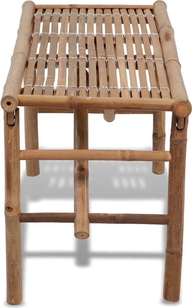 vidaXL Skládací zahradní lavice 118 cm bambusová Obrázek produktu 