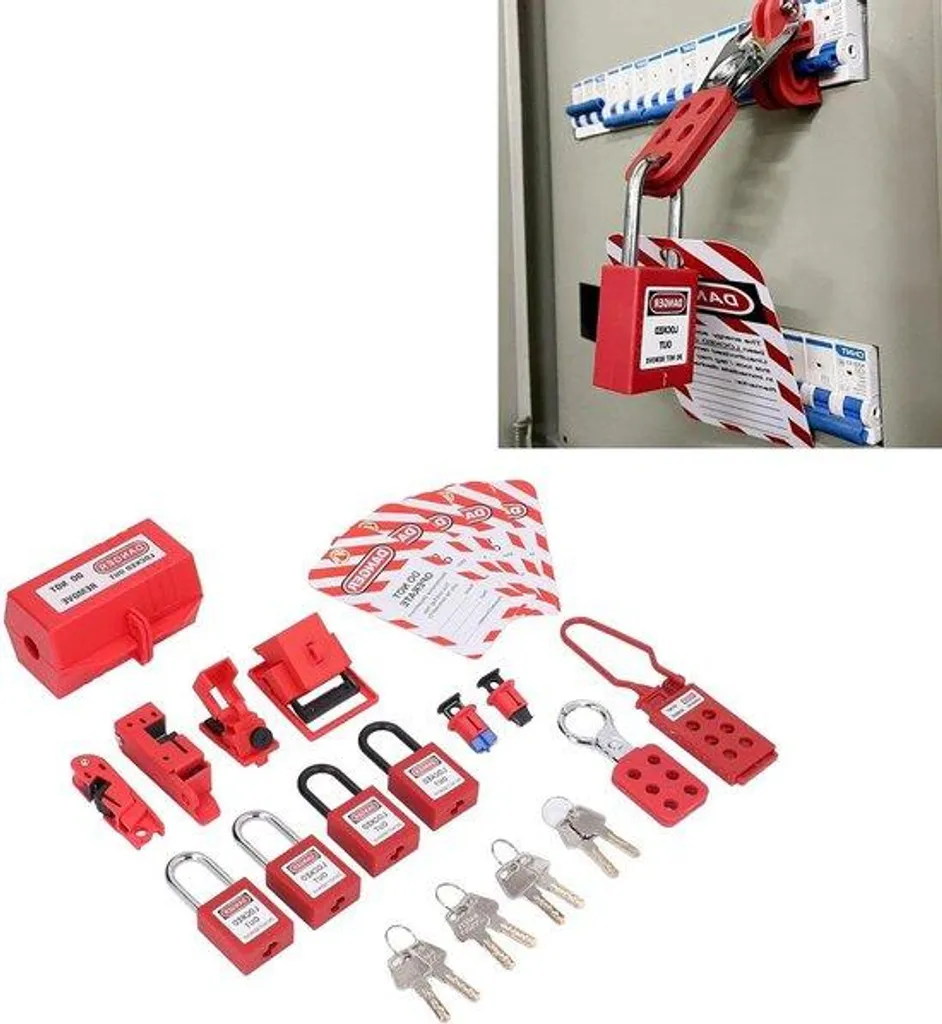 Coffret électrique avec fusibles multipolaires et 4 interrupteurs Lotos