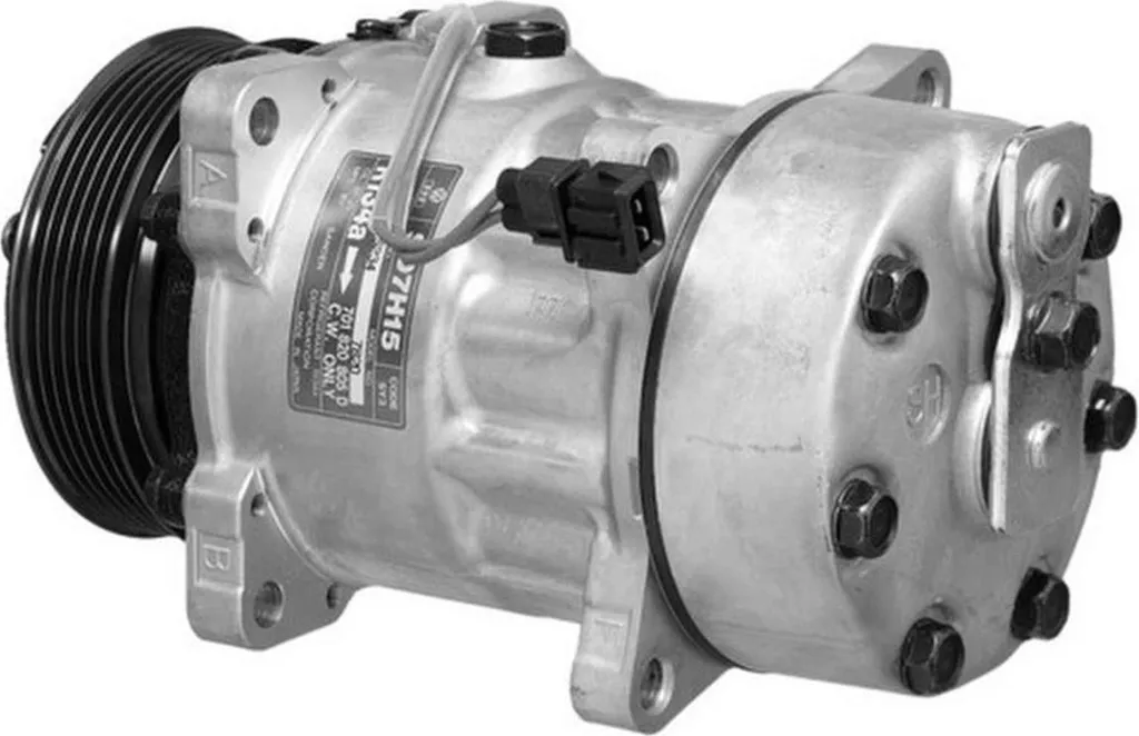 Compresseur de Clim 12V Ø 116mm Compatible avec Volkswagen Transporter