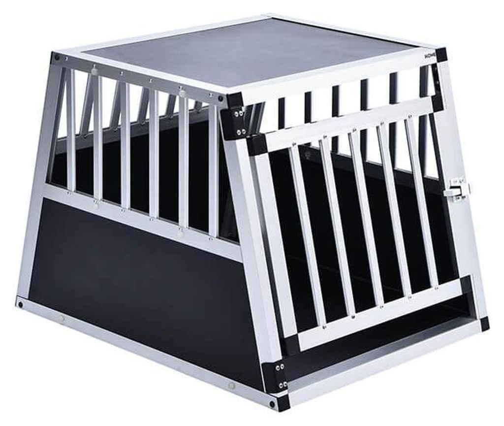 Home Deluxe - Hundetransportbox Alu SKITO - M - 69 x 54 x Produktbild 