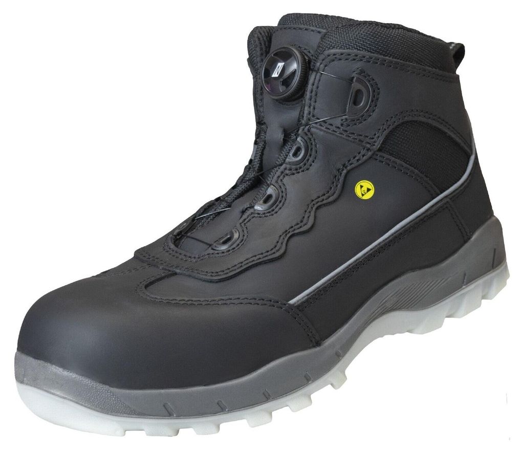 NITRAS Sicherheitsschuhe Drehverschluss 7307 SPORT STEP MID Gr. 48