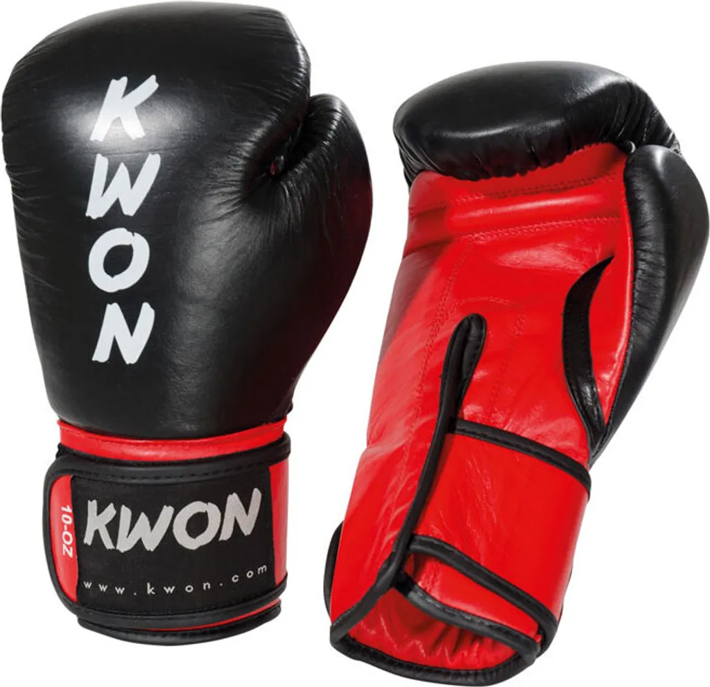 Gants de kickboxing KO Champ 10oz avec mousse injectée et velcro robuste - 3