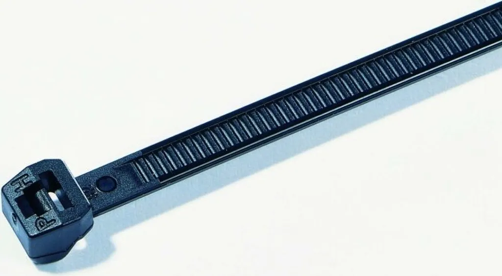 HellermannTyton T50ROS-W-BK-C1 Collier de serrage crantage extérieur