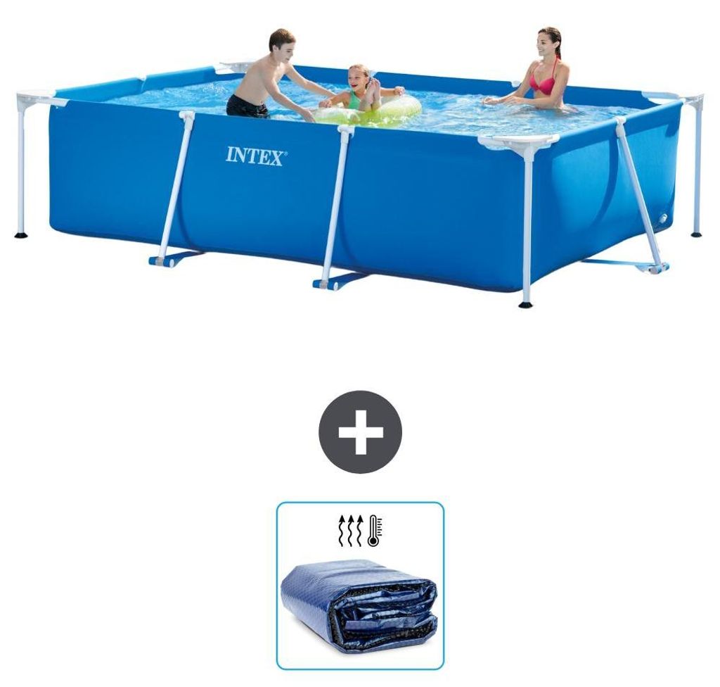Rechteckiger Frame Pool - 300x200x75 cm - 2-teilig S21253 Produktbild 