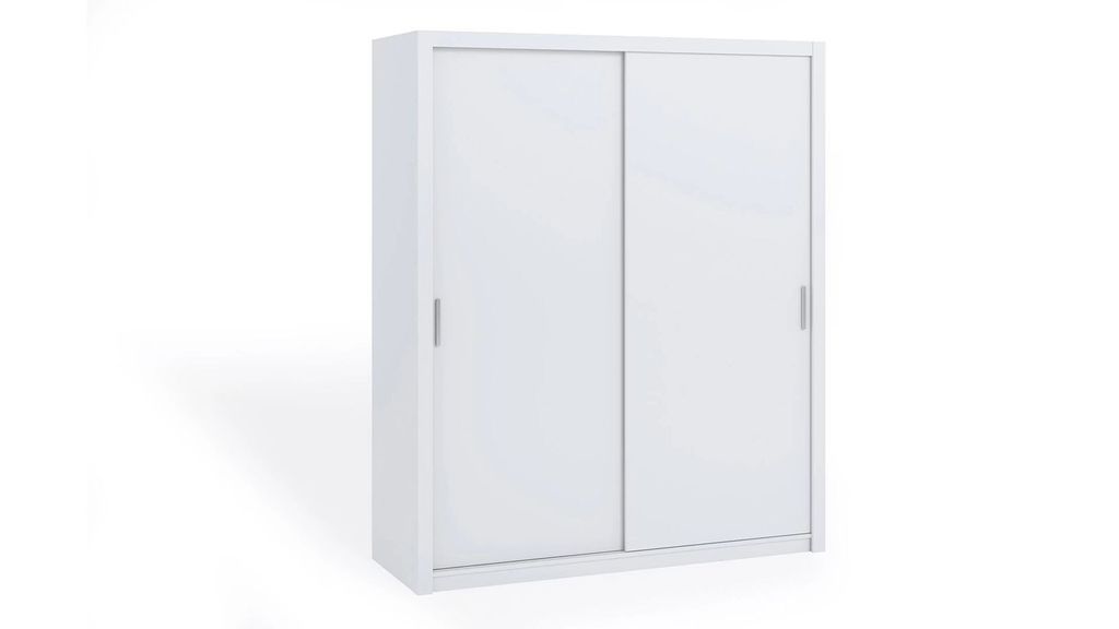 Schwebetürenschrank 180 BRYAN – Weiß