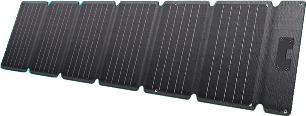 Solarpanel, tragbares Design, effizientes Laden mehrerer Geräte, schwarz, 20.5V, 54W