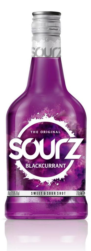 Sourz Blackcurrant 15 % objemových černý rybíz 700ml Obrázek produktu 