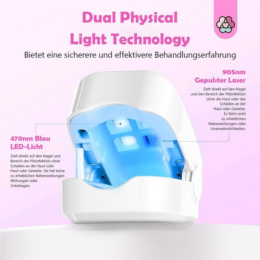 Lichthärtungsgerät Nagelpilz Laserbehandlungsgerät, Produktbild 4