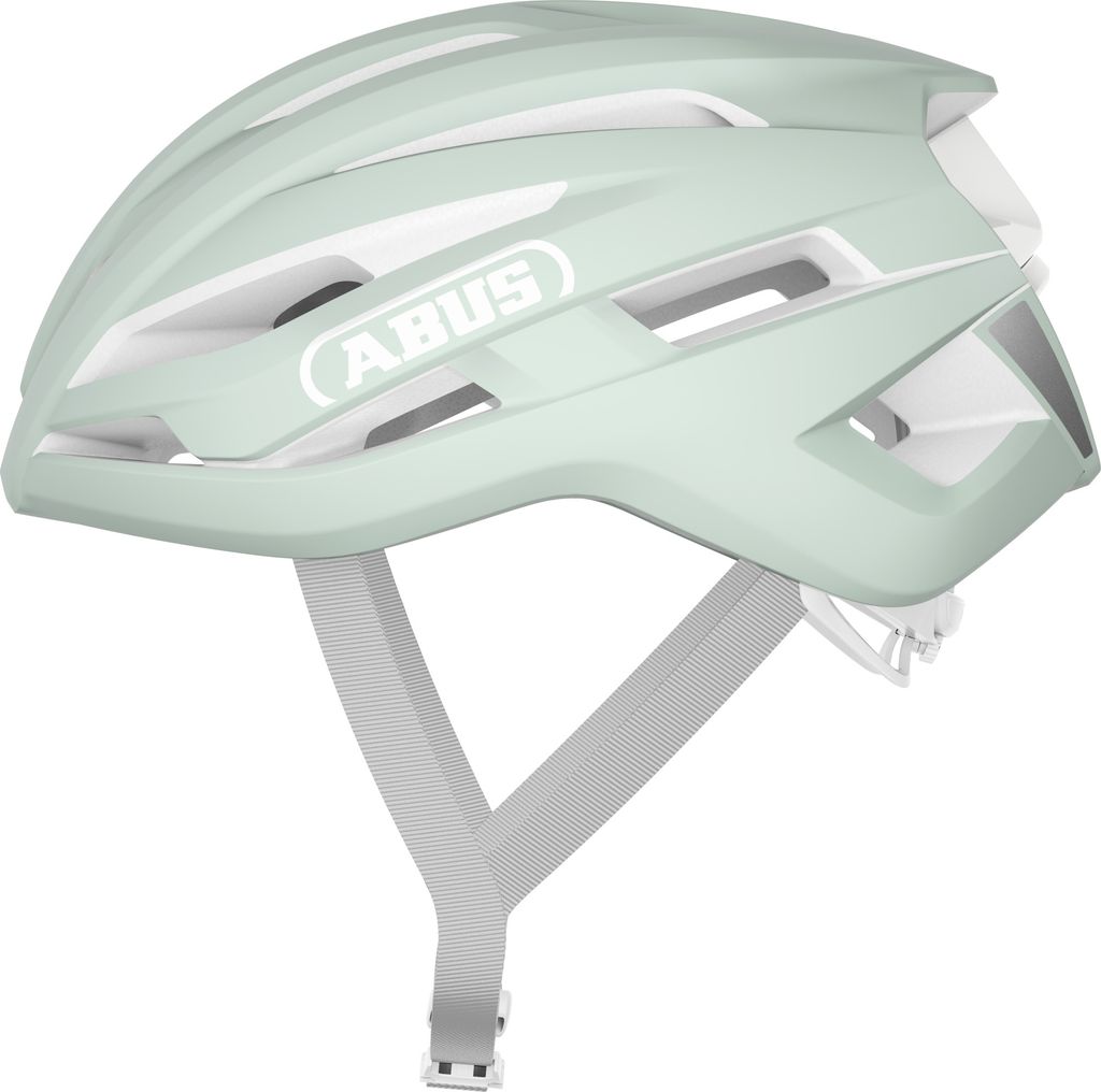 ABUS Rennradhelm StormChaser ACE - leichter Fahrradhelm für Radrennen, Gravelbike-Touren und Cyclocross - für Damen und Herren - Pure Mint, Grö...