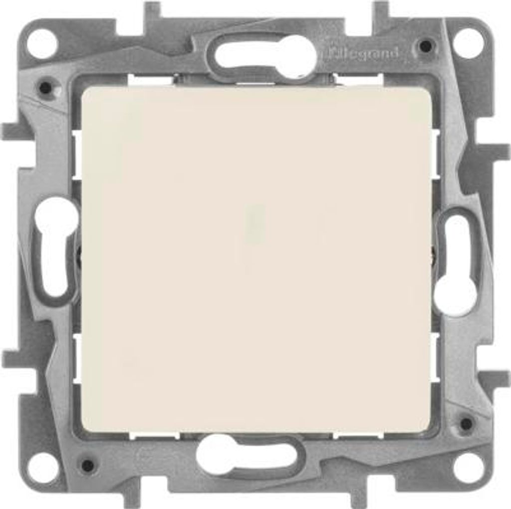 Einzelstangenschalter 10A Niloe Legrand - Creme