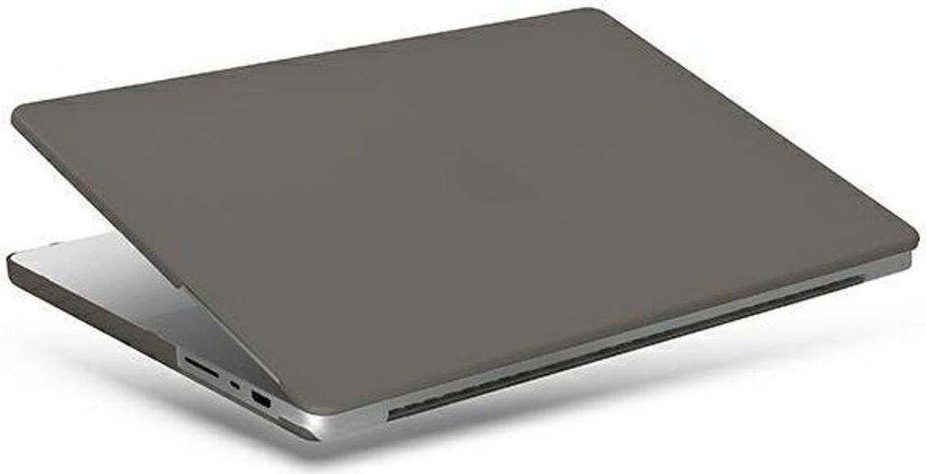 Schutzhülle UNIQ Claro für MacBook Pro 14" 2021-2023, Rauchig Mattgrau