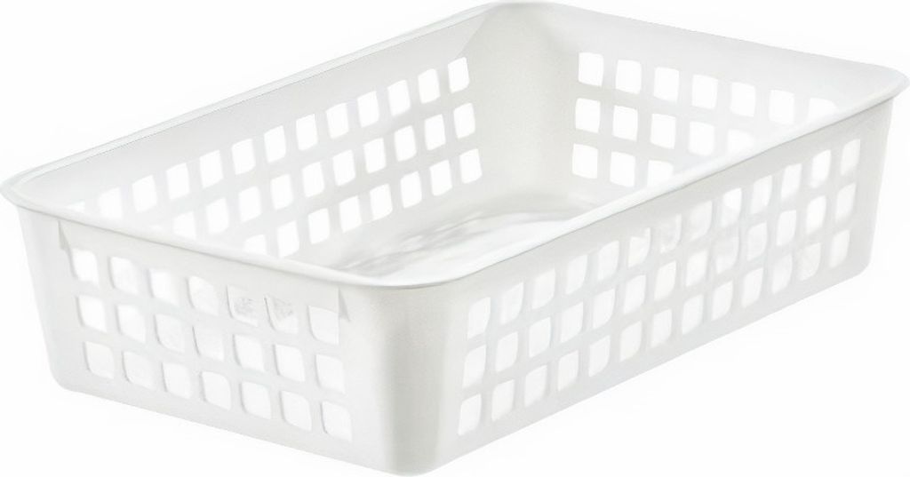 SmartStore Aufbewahrungsbox BASKET RECYCLED 2 2 Liter weiß