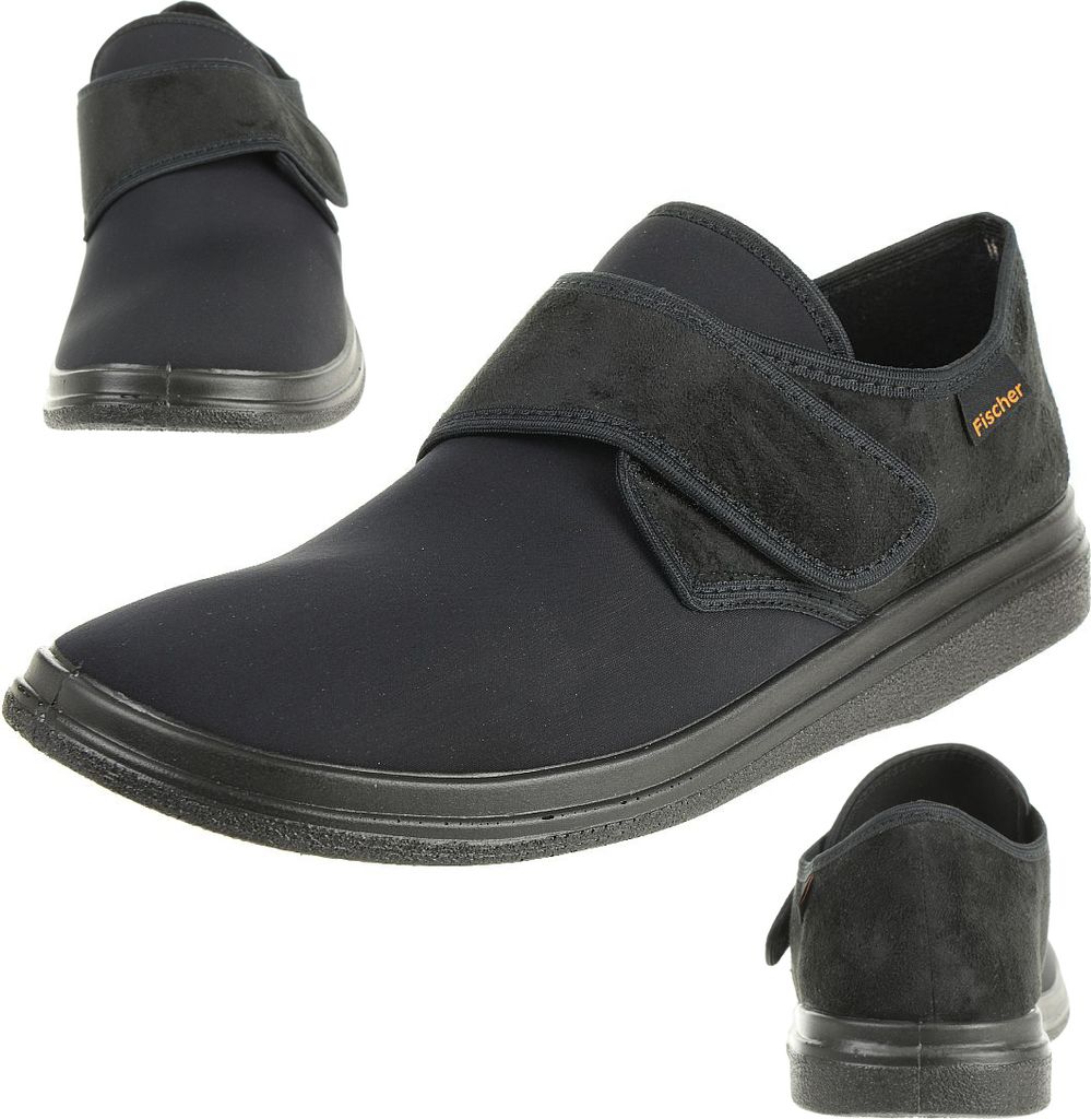 Fischer Schuhe Hausschuhe Damen 323937363339 Schwarz 40 EU Produktbild 8