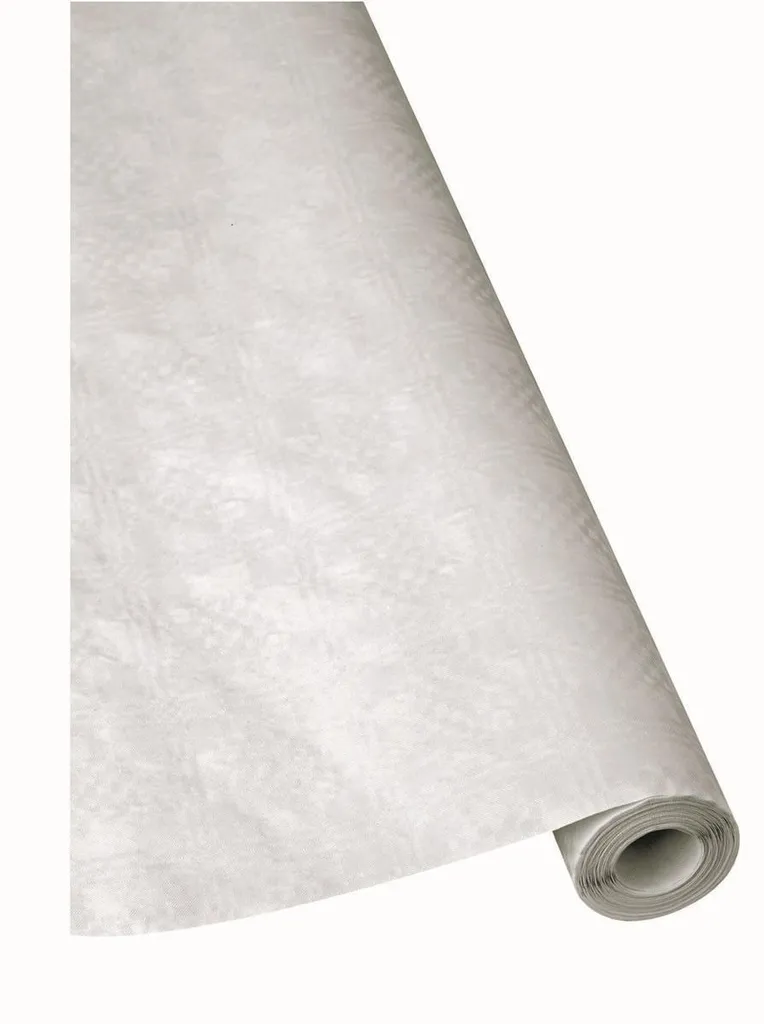 Protégez vos tables avec cette nappe en papier rouleau 10 m blanc