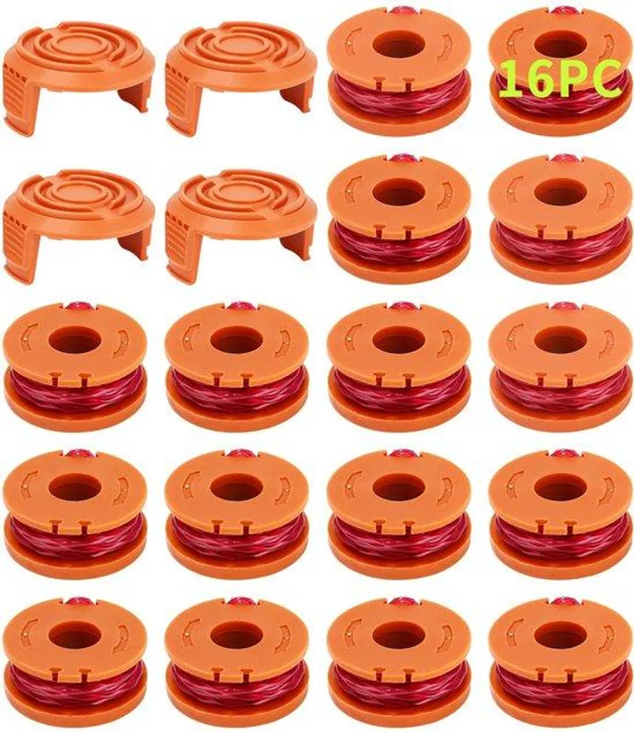 Recharges fil coupe-bordure 1,65 mm x 3 m pack de 20 fils de rechange