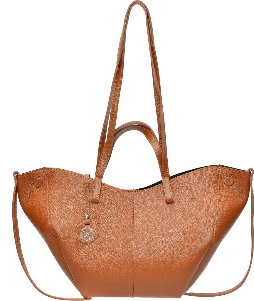 Luisa Vannini_Handbag_AW25 LV 100_COGNAC