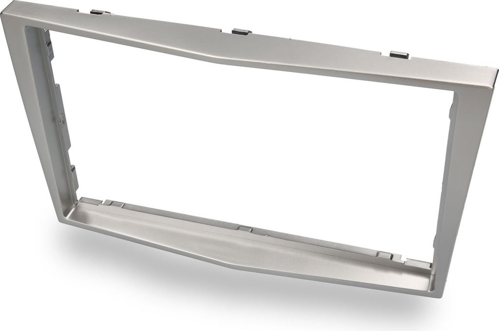 Audioproject A372 - Autoradio Radioblende Doppel DIN kompatibel mit OPEL Corsa D Astra H Zafira B Tigra Antara Vivaro 2-DIN Auto-Radio Blende silbe...